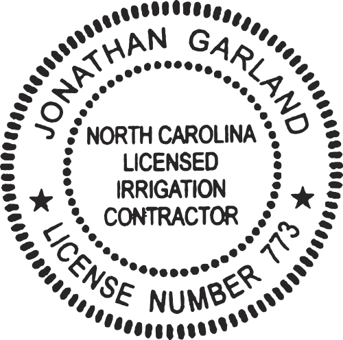 NC Licensed Irrigation Contractor